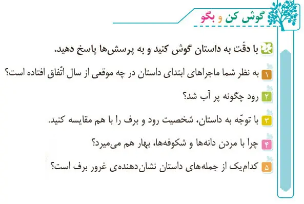 2. Listen and say page 66 farsi 4