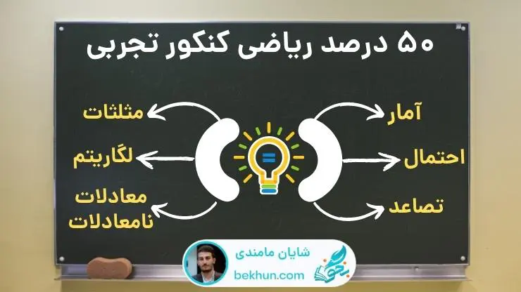 چگونه ریاضی را 50 درصد بزنیم؟