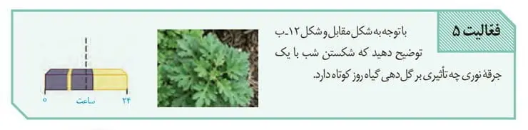 جواب فعالیت 5 صفحه 147 زیست یازدهم