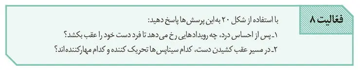 جواب فعالیت 8 صفحه 17 زیست یازدهم
