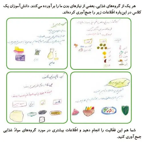 جواب گفت و گو کنید علوم سوم دبستان صفحه 16