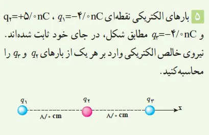 پاسخ پرسش 5 فیزیک یازدهم فصل یک