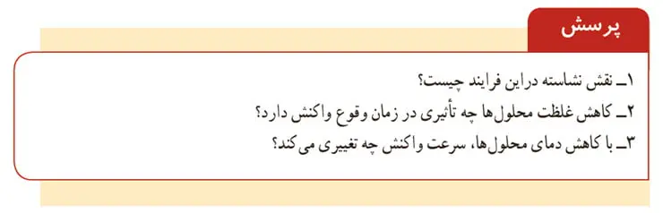 پاسخ پرسش صفحه 28 آزمایشگاه علوم تجربی یازدهم