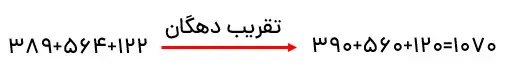 محاسبه تقریبی ضرب‌ها چهارم ابتدایی