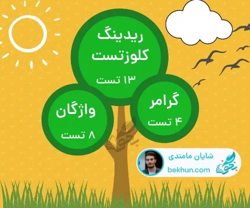 مباحث زبان کنکور نظام جدید