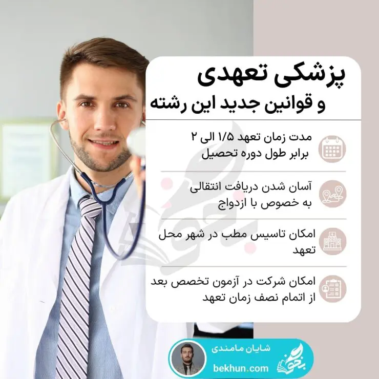 پزشکی تعهدی چیست؟ معرفی + رتبه و کارنامه قبولی 7 شرایط پزشکی تعهدی