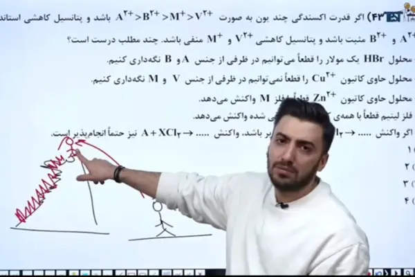 تحلیل تدریس شیمی پارسا فراهانی 7 شیمی فراهانی خوبه؟