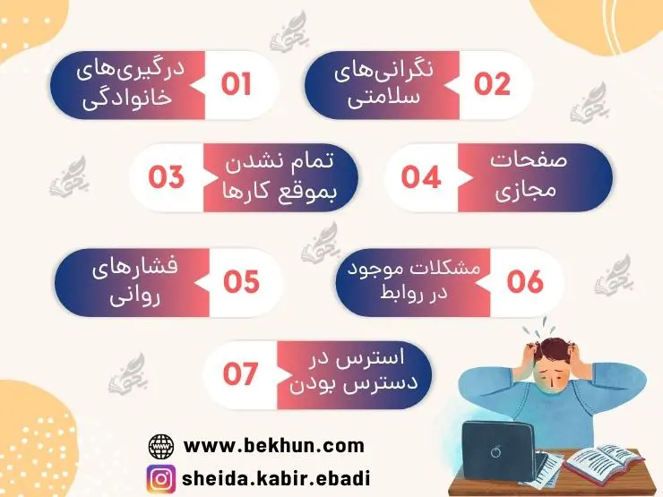 مهم‌ترین عوامل ایجاد ترس و اضطراب امتحان