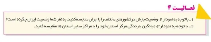 جواب فعالیت صفحه 4 انسان و محیط زیست یازدهم