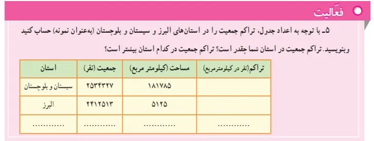 جواب صفحه 76 مطالعات اجتماعی هفتم