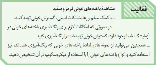 پاسخ فعالیت صفحه 64 زیست دهم