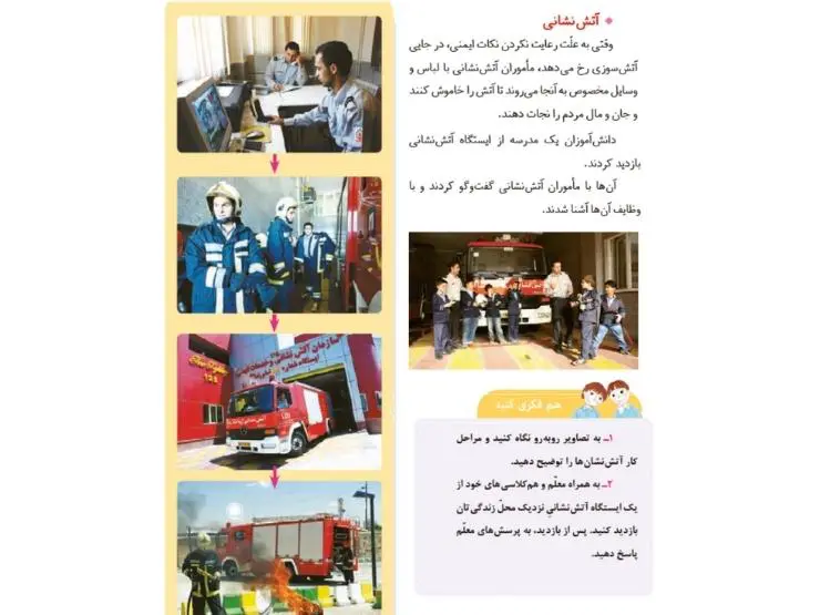 هم فکری کنید صفحه 53 مطالعات اجتماعی سوم ابتدایی
