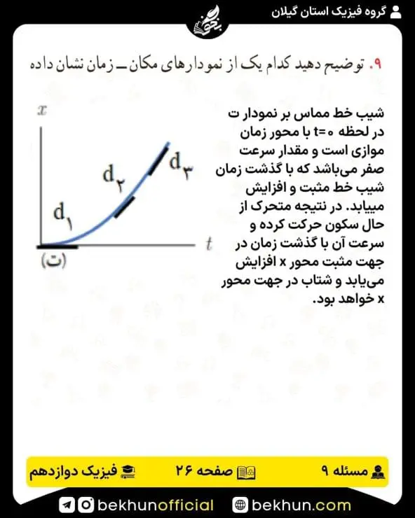 جواب پرسشها و مسئلههای فیزیک دوازدهم ریاضی 180 جواب پرسش و مسئله 9 فصل اول فیزیک دوازدهم ریاضی