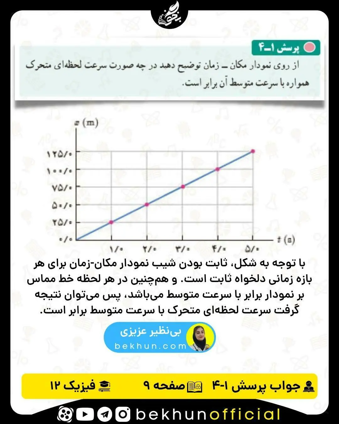 پاسخ پرسش صفحه 9 فیزیک دوازدهم فصل اول