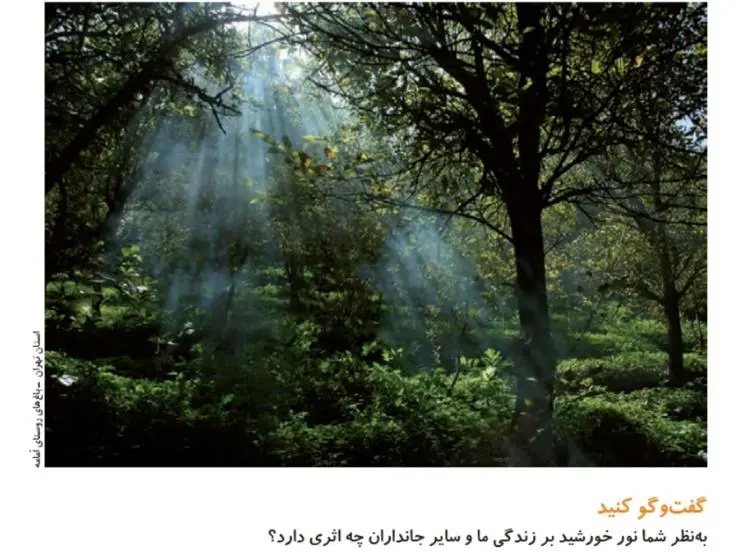 گفت و گو کنید صفحه 27 علوم دوم ابتدایی