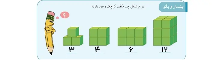 پاسخ بشمار و بگو ریاضی سوم دبستان صفحه ۲۸