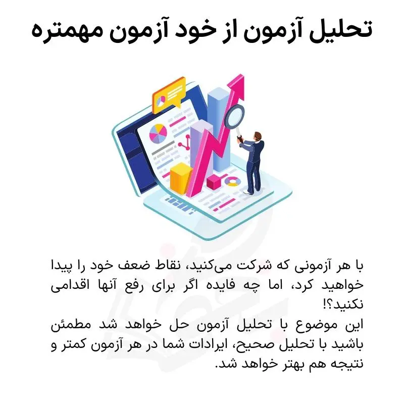 تکنیک کاهش اشتباهات آزمونهای آزمایشی 17 چرا باید آزمون را تحلیل کنیم؟