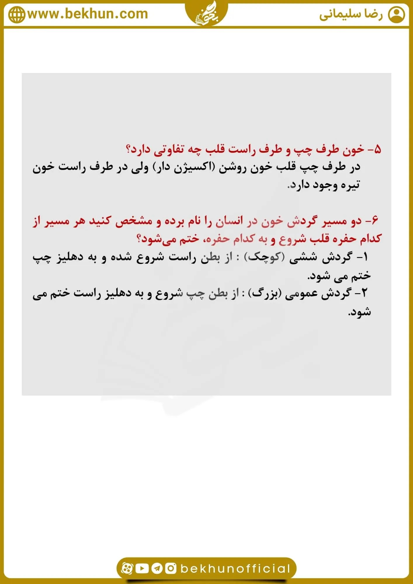 نمونه سوال فصل 4 زیست دهم با جواب 28 سوالات فصل چهارم زیست دهم رضا سلیمانی