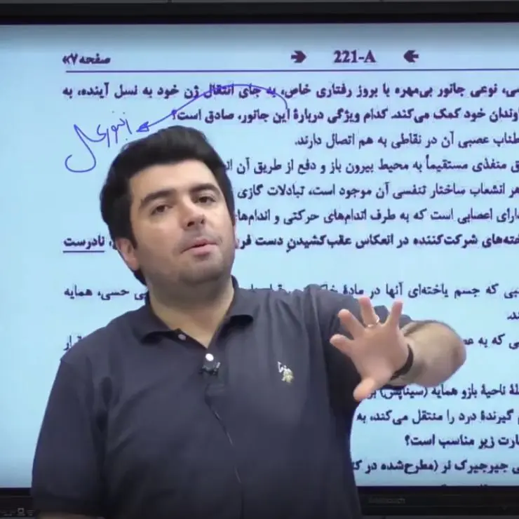معرفی و بیوگرافی اساتید تاملند 34 زیست حنیف عظیمی