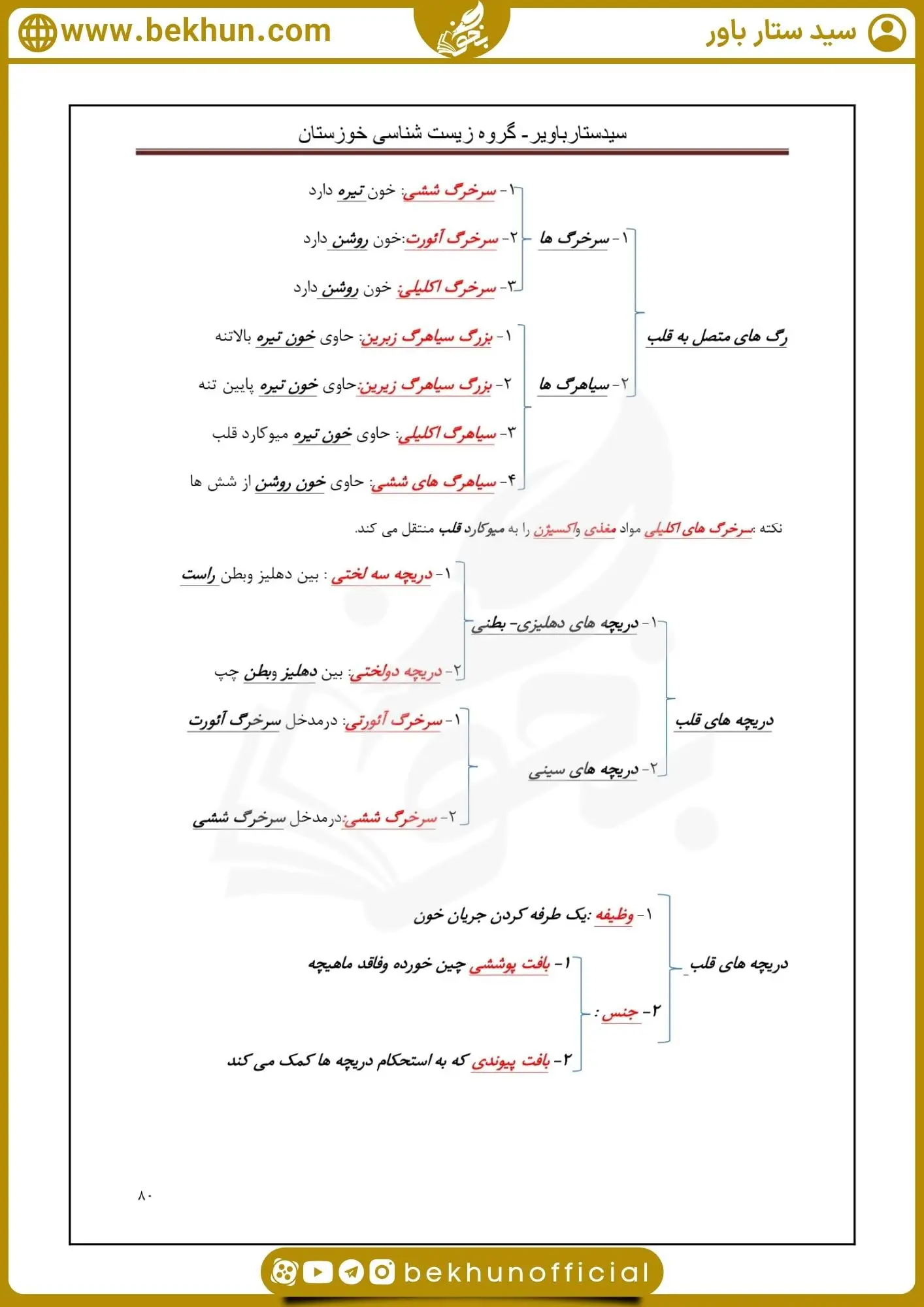 جزوه فصل چهار زیست دهم 24 کتاب نوشت زیست دهم فصل 4