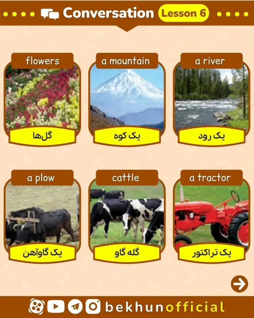 معنی صفحه 50 زبان هشتم