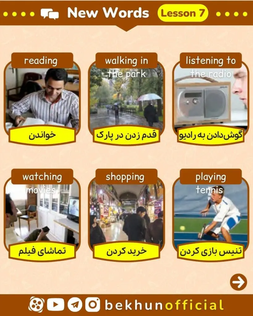 ترجمه صفحه 55 زبان هشتم