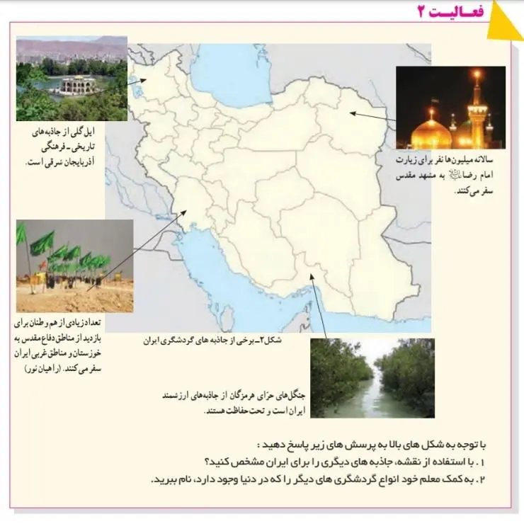جواب فعالیت صفحه 105 انسان و محیط زیست یازدهم