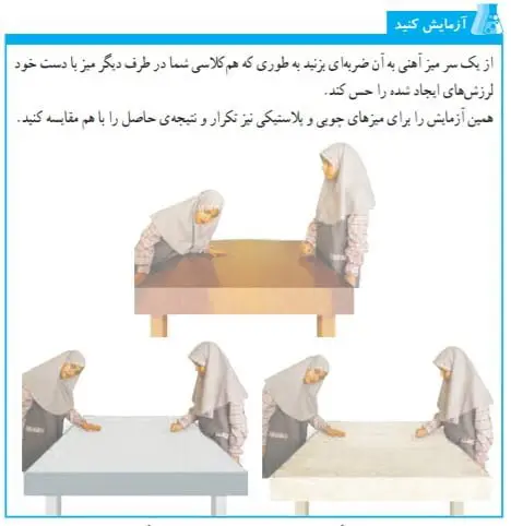 جواب آزمایش کنید صفحه 27 علوم ششم