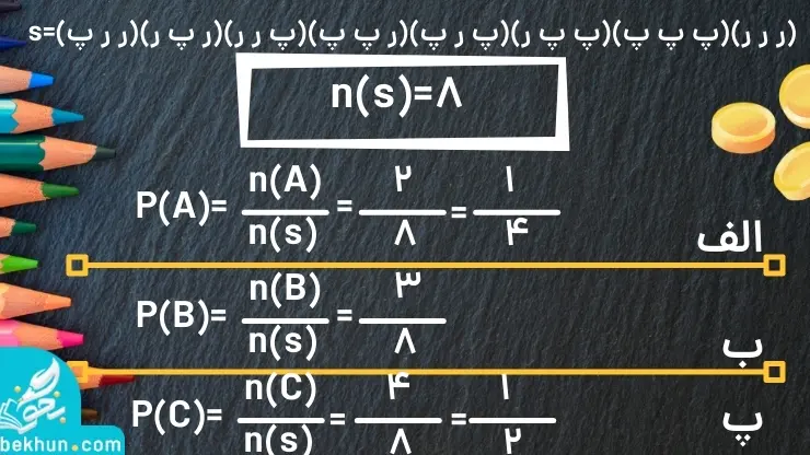 نمونه سوالات با جواب فضل اول ریاضی نهم