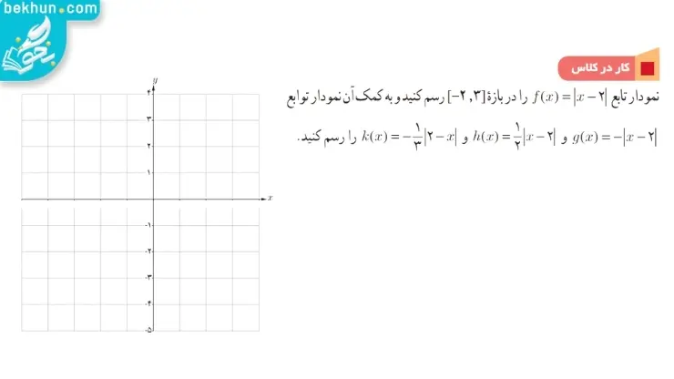 پاسخ کار در کلاس صفحه 16 ریاضی دوازدهم تجربی