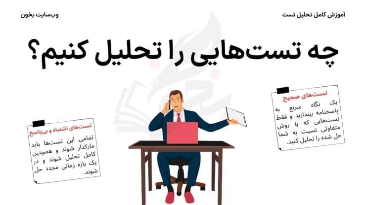 آموزش روش تحلیل تست ⭐️در 4 مرحله طلایی و رایگان⭐️ - بخون ️